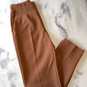 Dynamite Kendall Side Zip Slim Pants